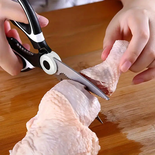 3pcs Durable Steel Multi-Purpose Scissors, Kitchen & Home Product